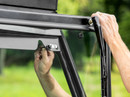 Bobcat UV34 Flip Down Glass Windshield