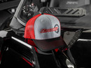 Logo Grey and Red Trucker Hat