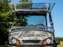 Tracker OX400 Flip Windshield - Tracker OX400 Scratch-Resistant Flip Windshield