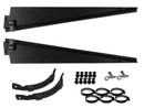 Polaris RZR XP 1000 Framed Upper Door Kit - Side Windows for cab enclosure