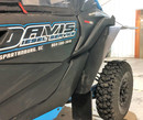 Can Am Maverick X3 and X3 Max Super Wide Mud Flap Fender Extensions