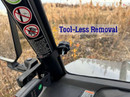 CFMOTO UForce 600, Hard Coated Polycarbonate Windshield