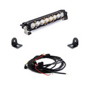 Polaris S8 10 Inch Hood Mount Light Bar Kit - Polaris 2019-21 RZR XP Turbo; 2018-21 RZR Turbo S