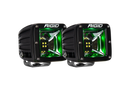 Scene Green Backlight Surface Mount Pair Radiance RIGID Industries