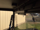 2015-2024 Mid-Size Polaris Ranger Hard Coated Cab Back/Rear Dust Stopper (fits: stock PRO-FIT cage) by EMP Extreme Metal Products