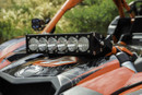 Can-Am Maverick X3 Clear 10" OnX6+ Shock Mount  LED Light Bar Kit