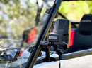 Embark Series UTV Side View Mirror with ABS Body & Bezel – Adjustable Clamp (Pair)