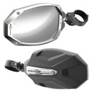 Can-Am Maverick X3 Photon Series Side View Mirror with Cast Aluminum Body & Bezel (Pair)