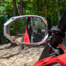 Honda Talon Photon Series Side View Mirror with Cast Aluminum Body & Bezel (Pair)