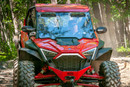 Polaris RZR Pro XP Scratch Resistant Full Windshield with Adjustable Vents & Quick Install Mounts - 2020-2024