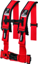 Dragon Fire Racing 3"4 Point H Style Race Harness - Red