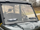 Can-Am Defender Comfort Flow Venting Full Windshield - Hard Coated