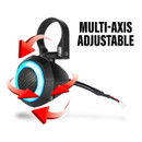 Universal 1" Cage-Pod Tweeters with RGB Ring for UTV Audio Systems