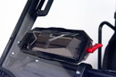 Polaris General Flip-Up Windshield with Vent -Scratch Resistant Hard Coated Polycarbonate