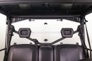 Polaris Full Size Pro-Fit Ranger Hard Rear Folding Windshield (UV Resistant Polycarbonate)