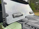 Yamaha Wolverine RMAX Toolless Versa-Vent Windshield (Scratch Resistant Polycarbonate)