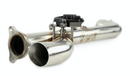 Trinity Racing SIDE PIECE Header Pipe with Electronic Cutout - RZR PRO XP / TURBO R