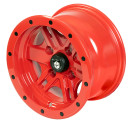 Pro Armor Youth Polaris RZR 200 Combat - Front 12x7 - Red