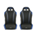 Simpson Racing Vortex II Off-Road Polaris RZR Suspension Seats Black/Blue PAIR
