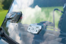 Flip-Up Vented Windshield (Scratch Resistant Polycarbonate) — Polaris Midsize Size Pro-Fit Ranger