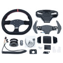 EVP.MOde Steering Wheel with Multi Function & Carbon Fiber Paddles and Quick-Release Hub Adapter Kits for Can-Am Maverick R