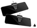 UTV Tinted Sun Visors with Bolt on Roll Cage Clamps (pair)