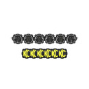 KC Hilights Polaris RZR Pro R Gravity Titan LED Light Bar Bundle