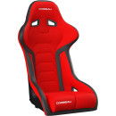 Corbeau FX1 Pro Fixed Back Race Seat - Red Cloth / Vinyl Corbeau FX1 Pro Fixed Back Race Seat - Red Cloth / Vinyl