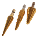 Allstar Step Drill Bit Kit, 3pk