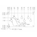JOES Switch Panel: Ignition, Start, 2 Accessory w/ Lights