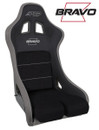 PRP Bravo FIA Composite Shell Race Seats grey