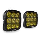 Vision X DURA PRO 9 Dual-Action Combo Driving Lights - Yellow