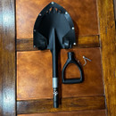 Krazy Beaver Mini Shovel with guard - Textured Black Head / Black Handle