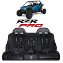 Polaris RZR PRO S Rear Bench Seat W Harnesses (2025+)