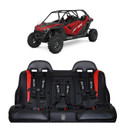 Polaris RZR PRO S Rear Bench Seat W Harnesses (2025+)