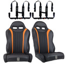 Polaris RZR PRO (Turbo R, Pro R, Pro S, Pro R) 2 and 4 Seater Suspension "Weekender" Series Pair of Front Bucket Seats W/ Quick Mount Bracket (2020-2025)