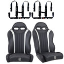 Polaris RZR PRO (Turbo R, Pro R, Pro S, Pro R) 2 and 4 Seater Suspension "Weekender" Series Pair of Front Bucket Seats W/ Quick Mount Bracket (2020-2025)