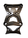 2020-2024 Polaris RZR Pro XP Radius Rod Plate with Tow Hook - Gunmetal Finish