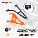 APEXX Front Forward Upper & Lower Control Arms Kawasaki Ridge