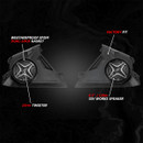 2024-2025 Can-Am® Maverick R, Phase-4 A-Spec 800watt 5-Speaker System