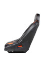 Pro Armor Can-Am Maverick R G2 Front Suspension Seat & Mounting Base - Black / Orange