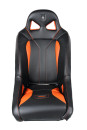 Pro Armor Can-Am Maverick R G2 Front Suspension Seat & Mounting Base - Black / Orange