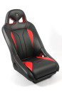 Pro Armor Can-Am Maverick R G2 Front Suspension Seat & Mounting Base - Black / Red
