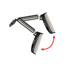 Polaris Ranger Rear View Mirror - Fits Polaris Ranger Full and Midsize with Pro-Fit Cage