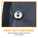 Falcon Ridge Can-Am Defender Full Soft Doors - With Zipper - 2016-2025