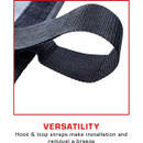 Honda Pioneer 1000-5 Upper Soft Doors with Middle & Rear Windows with Zipper - Fits 2016-2025 Pioneer 1000-5