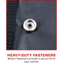 Honda Pioneer 1000-5 Upper Soft Doors with Middle & Rear Windows with Zipper - Fits 2016-2025 Pioneer 1000-5