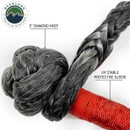 Soft Shackle 5/8" x 23" 44,500 LB. with Loop and Abrasive Sleeve with Storage Bag