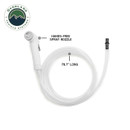 Portable Camp Shower - 23 QT, Nozzle & Accessories