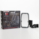 Kawasaki Ridge Embark Series Side View Mirror with ABS Body & Bezel – Kawasaki Pro-Fit/Profiled Mount (Pair)